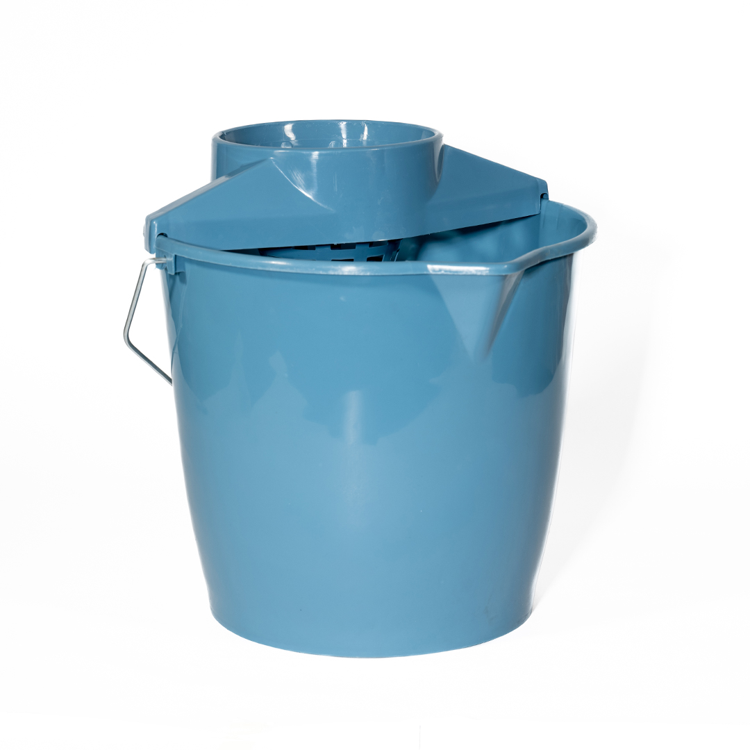 ROUND BUCKET 12LT WITH WRINGER 