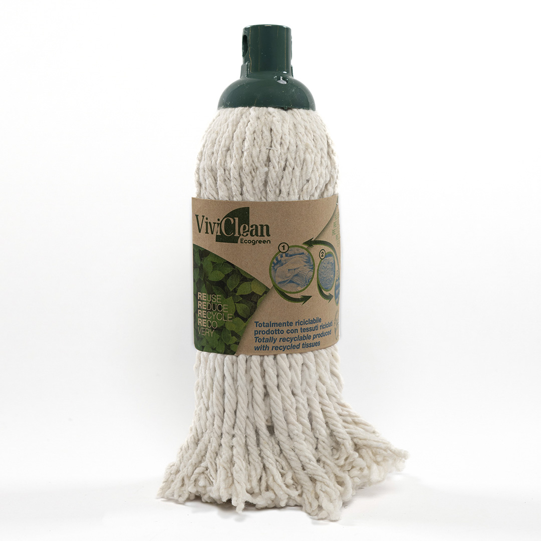 COTTON MOP VIVICLEAN ECOGREEN 200/24 VE - ViviClean Ecogreen Line